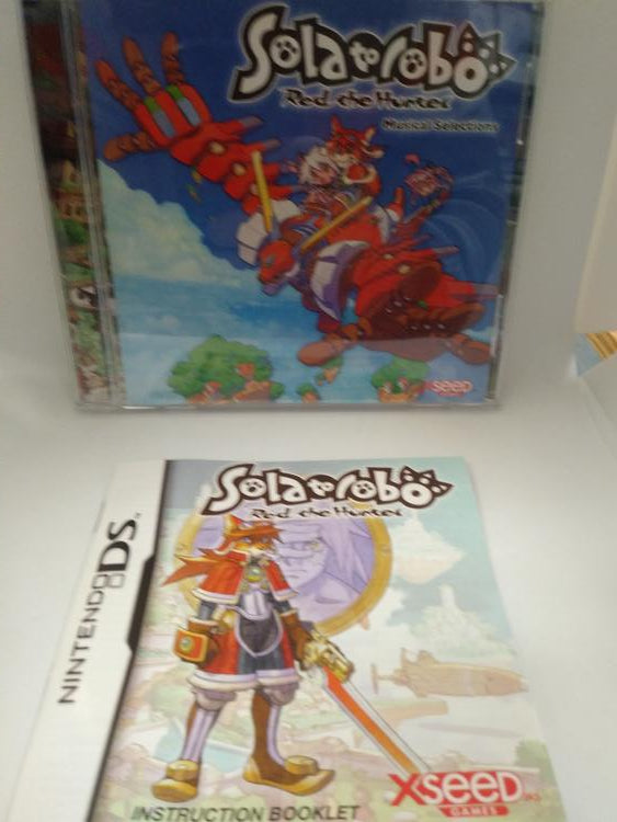 SOLATOROBO RED THE HUNTER WITH SOUNDTRACK CD (COMPLETE IN BOX)