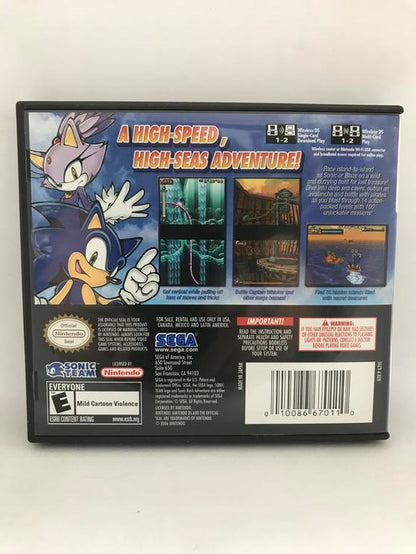SONIC RUSH ADVENTURE (COMPLETE IN BOX)