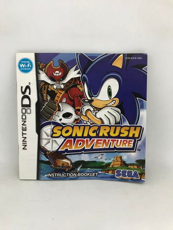 SONIC RUSH ADVENTURE (COMPLETE IN BOX) (usagé)