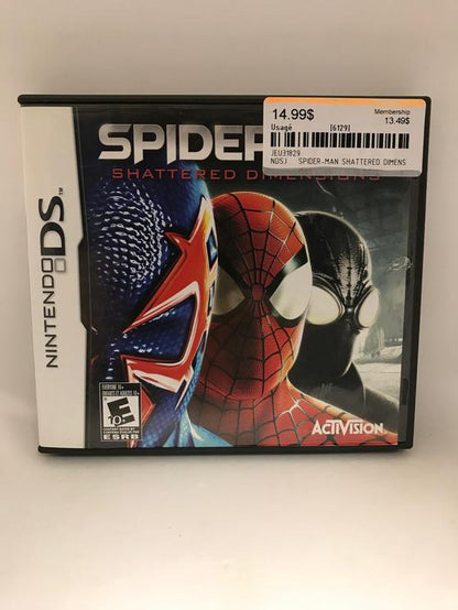 SPIDER-MAN SHATTERED DIMENSIONS (COMPLETE IN BOX)