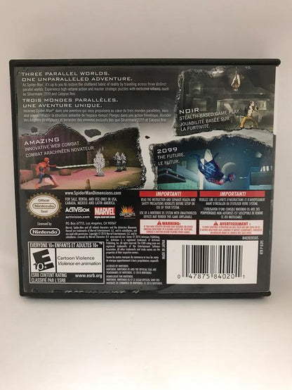 SPIDER-MAN SHATTERED DIMENSIONS (COMPLETE IN BOX) (usagé)