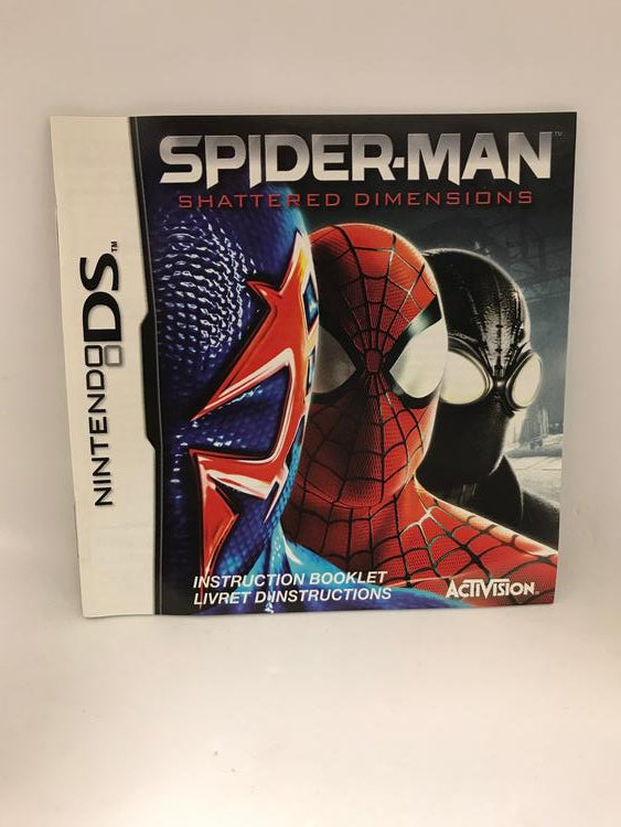 SPIDER-MAN SHATTERED DIMENSIONS (COMPLETE IN BOX) (usagé)