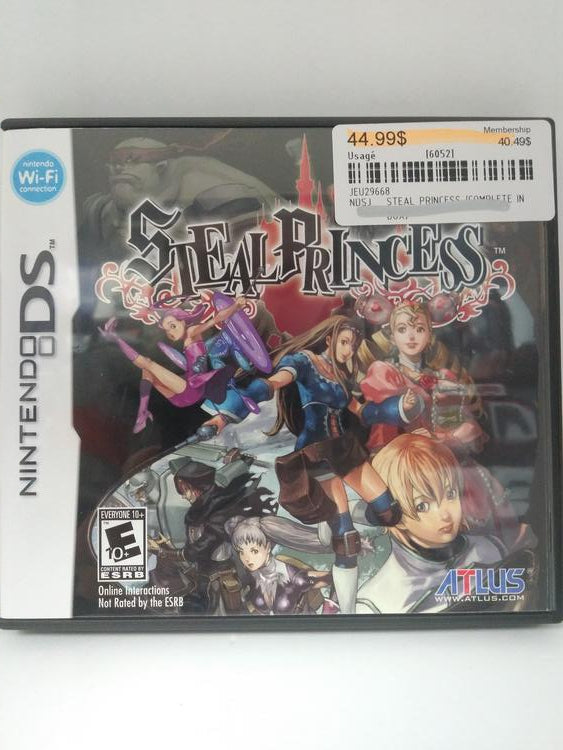 STEAL PRINCESS (COMPLETE IN BOX) (usagé)
