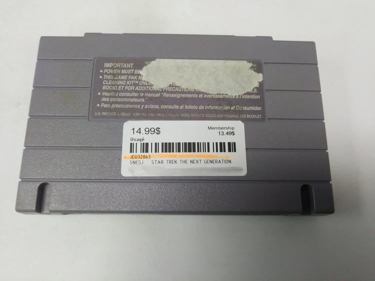 STAR TREK THE NEXT GENERATION (usagé)