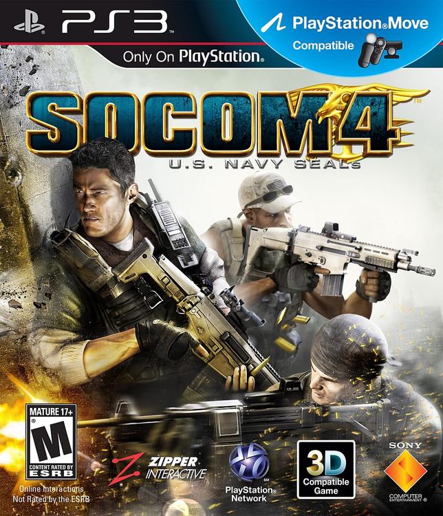 SOCOM 4 (COMPLETE IN BOX)