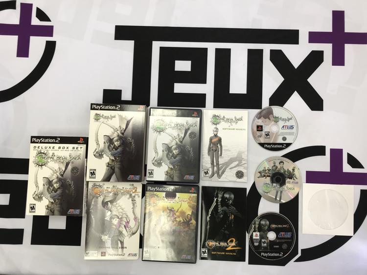 SHIN MEGAMI TENSEI DIGITAL DEVIL SAGA 1 & 2 DELUXE BOX SET (WITH BOX) (usagé)