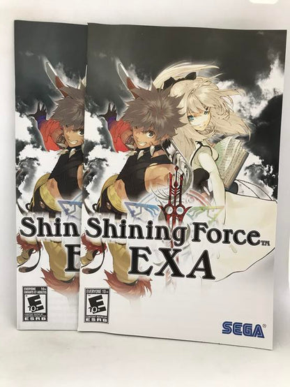 SHINING FORCE EXA (COMPLETE IN BOX) (usagé)