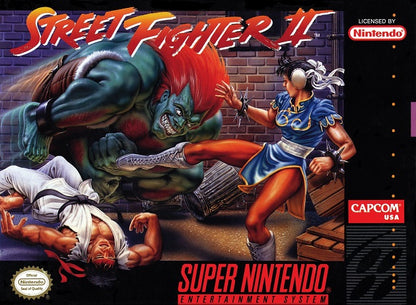 STREET FIGHTER II (COMPLETE IN BOX)