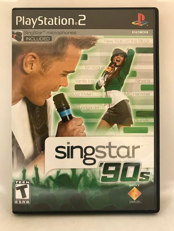SINGSTAR 90'S GAME ONLY (COMPLETE IN BOX) (usagé)
