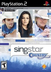 SINGSTAR COUNTRY GAME ONLY (COMPLETE IN BOX)