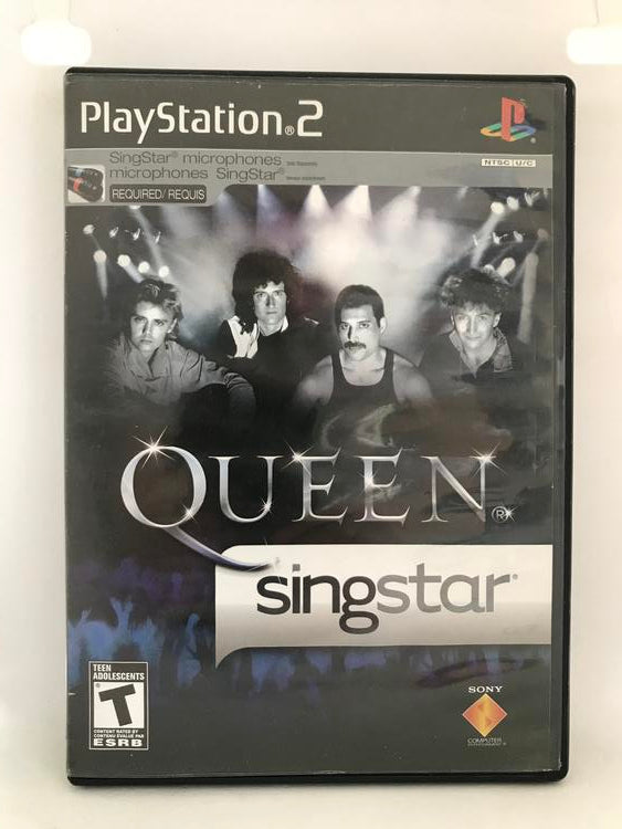 SINGSTAR QUEEN GAME ONLY (COMPLETE IN BOX) (usagé)