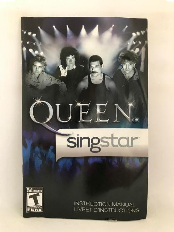 SINGSTAR QUEEN GAME ONLY (COMPLETE IN BOX) (usagé)