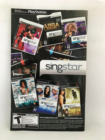 SINGSTAR QUEEN GAME ONLY (COMPLETE IN BOX) (usagé)