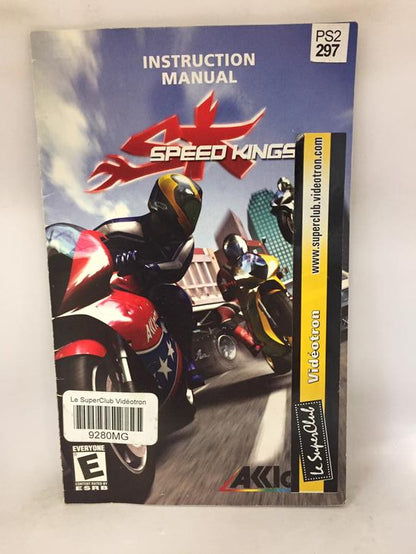 SPEED KINGS (COMPLETE IN BOX) (usagé)