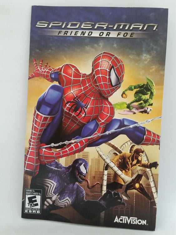 SPIDER-MAN FRIEND OR FOE (COMPLETE IN BOX)