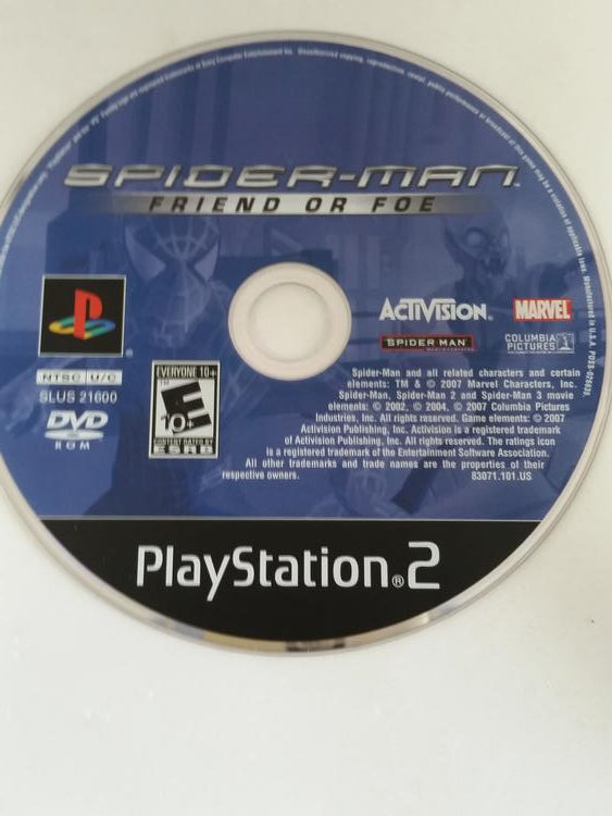 SPIDER-MAN FRIEND OR FOE (COMPLETE IN BOX)