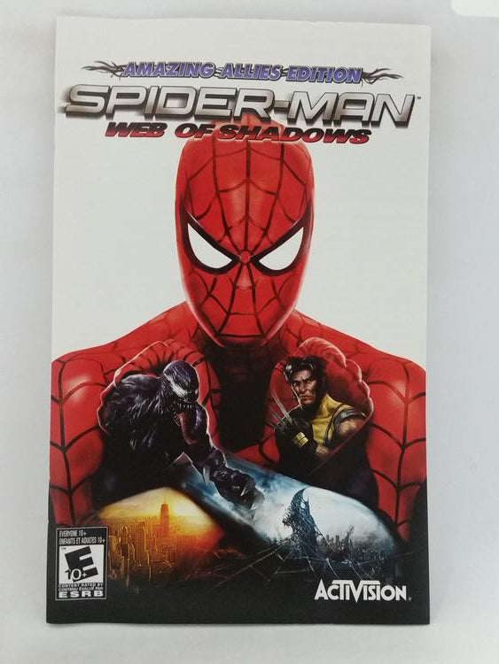SPIDER-MAN WEB OF SHADOWS (COMPLETE IN BOX)
