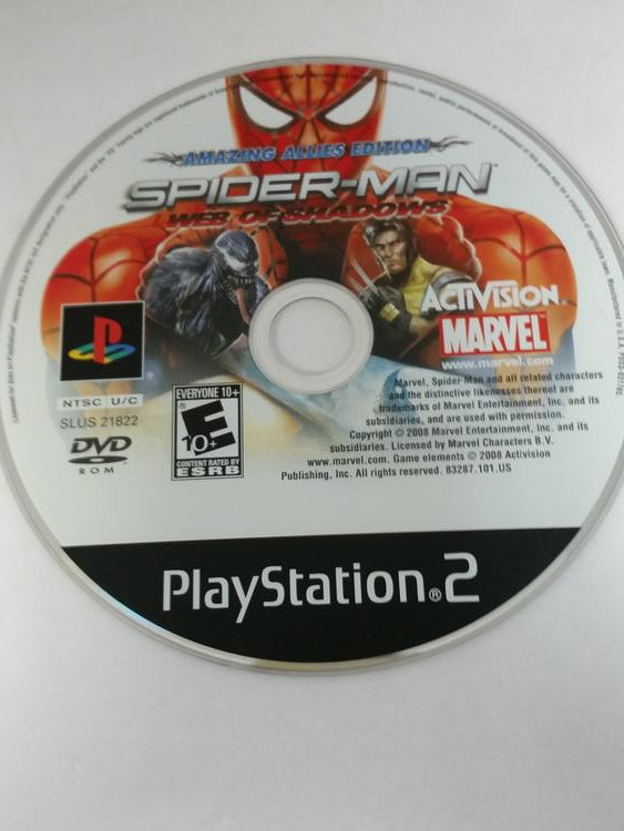 SPIDER-MAN WEB OF SHADOWS (COMPLETE IN BOX)