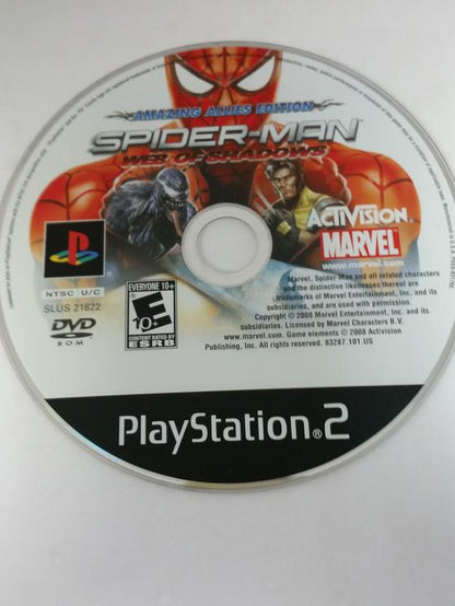 SPIDER-MAN WEB OF SHADOWS (COMPLETE IN BOX)