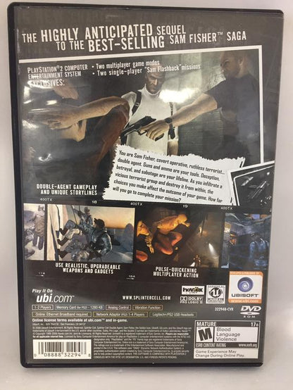 TOM CLANCY'S SPLINTER CELL DOUBLE AGENT (WITH BOX) (usagé)
