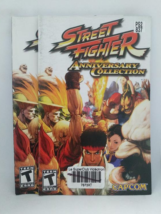 STREET FIGHTER ANNIVERSARY COLLECTION (COMPLETE IN BOX) (usagé)