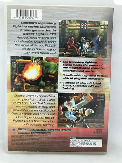 STREET FIGHTER EX3 (WITH BOX)