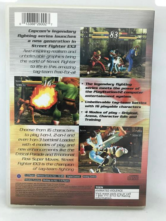 STREET FIGHTER EX3 (WITH BOX) (usagé)