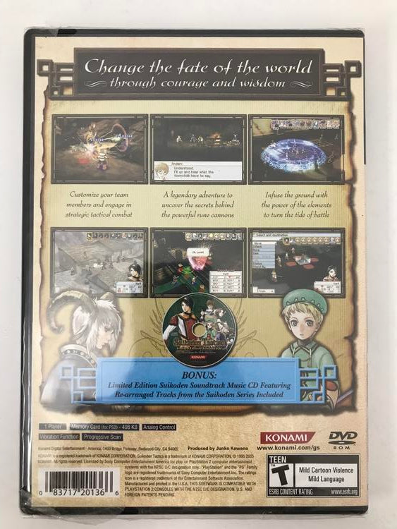SUIKODEN TACTICS (BRAND NEW / SEALED) (usagé)
