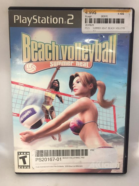SUMMER HEAT BEACH VOLLEYBALL (WITH BOX) (usagé)