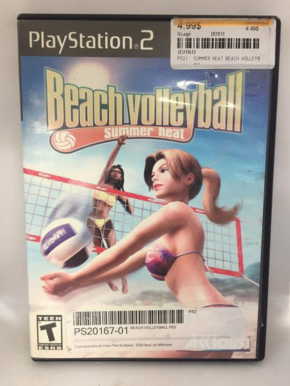 SUMMER HEAT BEACH VOLLEYBALL (WITH BOX) (usagé)