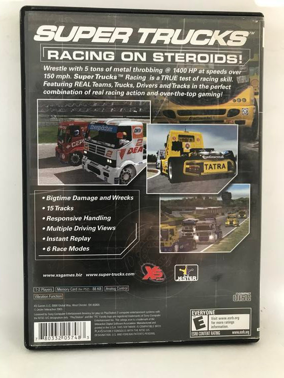 SUPER TRUCKS RACING (COMPLETE IN BOX) (usagé)