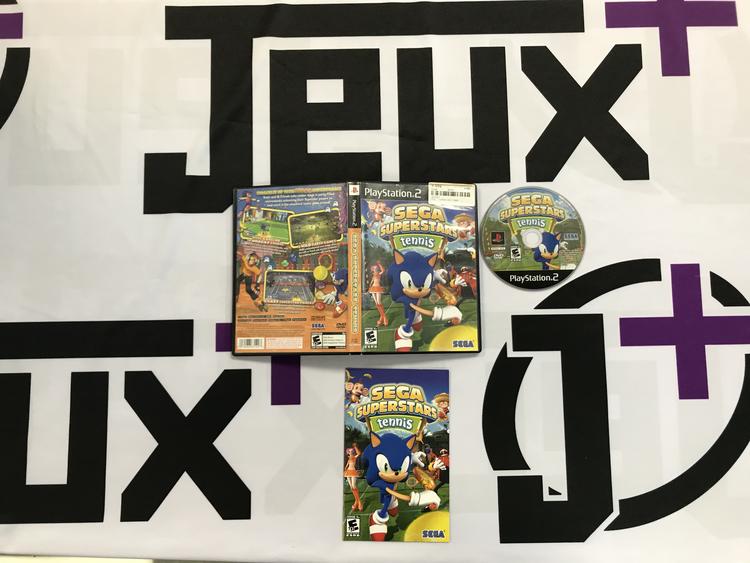SUPERSTARS TENNIS (COMPLETE IN BOX) (usagé)