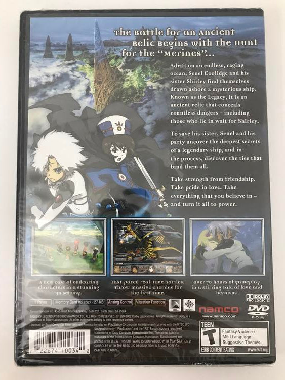 TALES OF LEGENDIA (BRAND NEW / SEALED) (usagé)