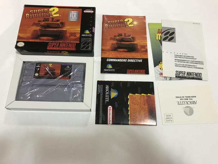 SUPER BATTLETANK 2 (COMPLETE IN BOX) (usagé)