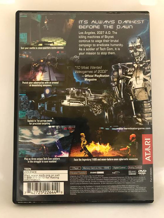 TERMINATOR DAWN OF FATE (COMPLETE IN BOX)