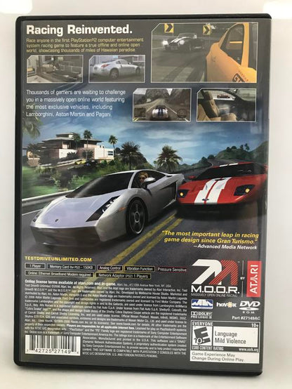 TEST DRIVE UNLIMITED (COMPLETE IN BOX)