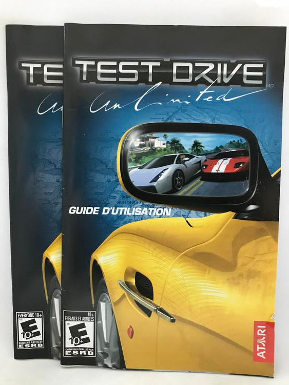 TEST DRIVE UNLIMITED (COMPLETE IN BOX)