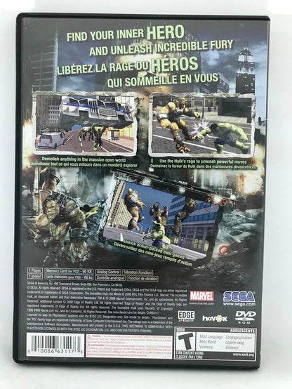 THE INCREDIBLE HULK (COMPLETE IN BOX) (usagé)