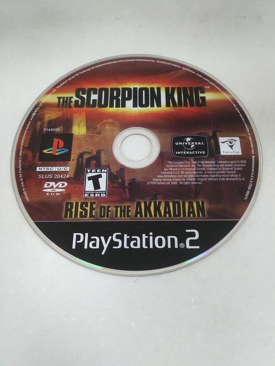 THE SCORPION KING RISE OF THE AKKADIAN (COMPLETE IN BOX)