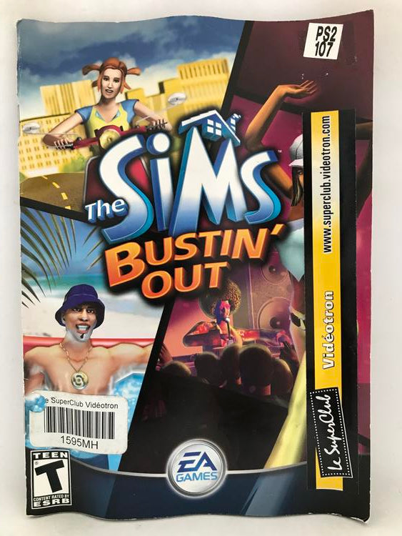 THE SIMS BUSTIN OUT (WITH BOX) 