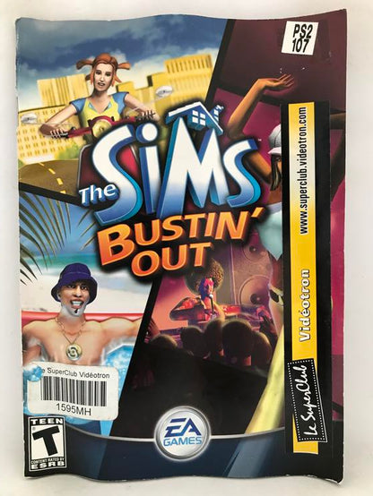 THE SIMS BUSTIN OUT (WITH BOX) 