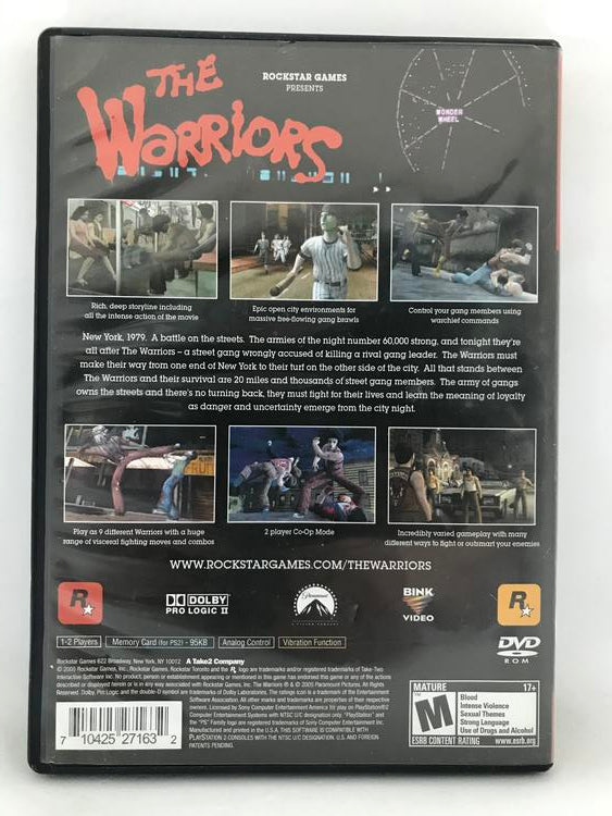THE WARRIORS GREATEST HITS (COMPLETE IN BOX)