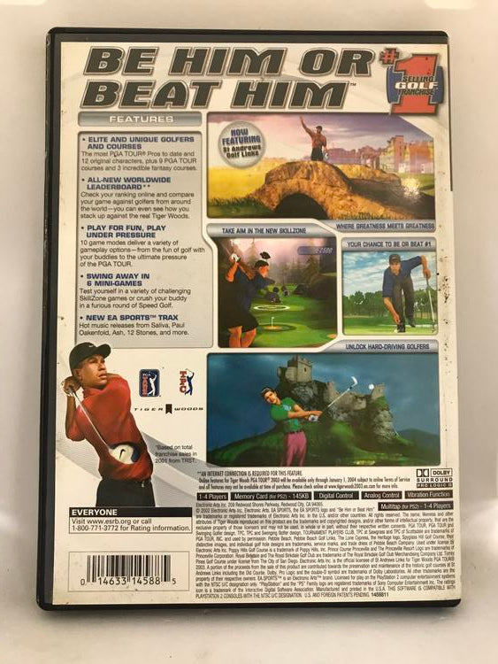 TIGER WOODS PGA TOUR 03 (COMPLETE IN BOX)