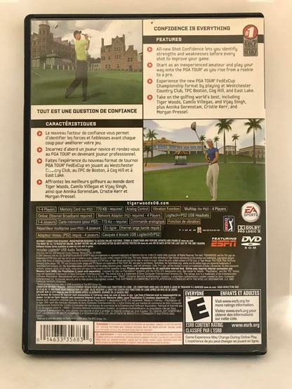 TIGER WOODS PGA TOUR 08 (COMPLETE IN BOX)