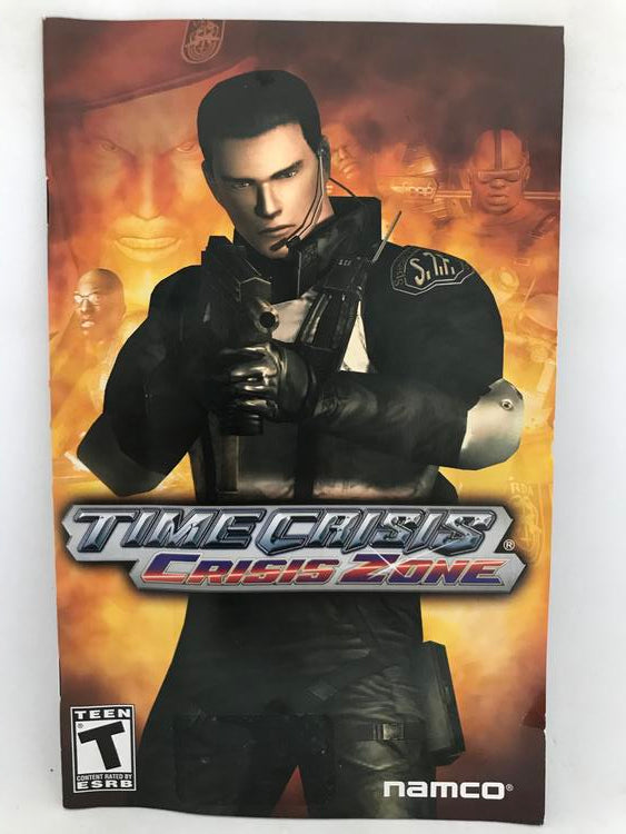 TIME CRISIS CRISIS ZONE (COMPLETE IN BOX)