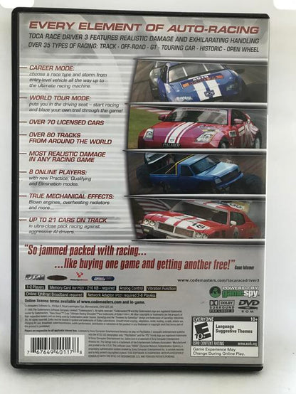 TOCA RACE DRIVER 3 (COMPLETE IN BOX)