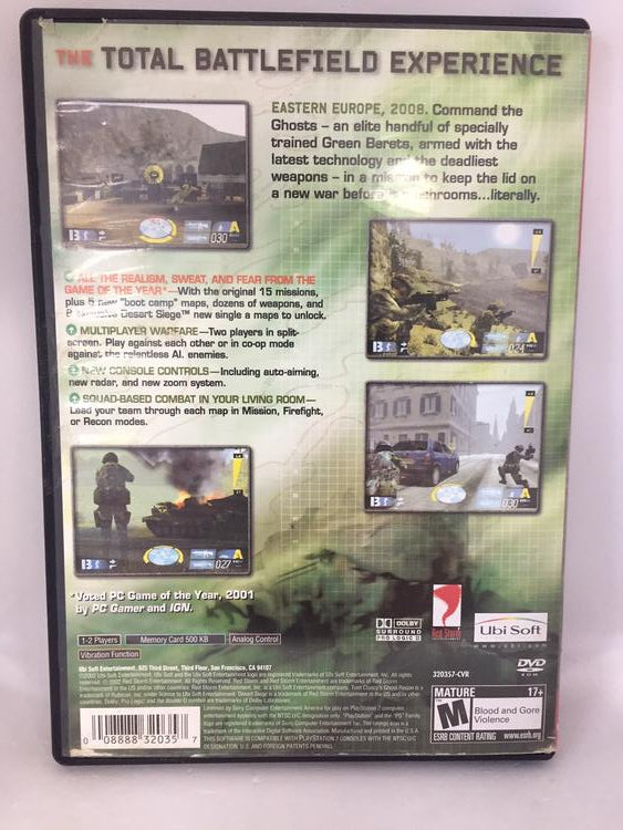 TOM CLANCY'S GHOST RECON GREATEST HITS (COMPLETE IN BOX) (usagé)