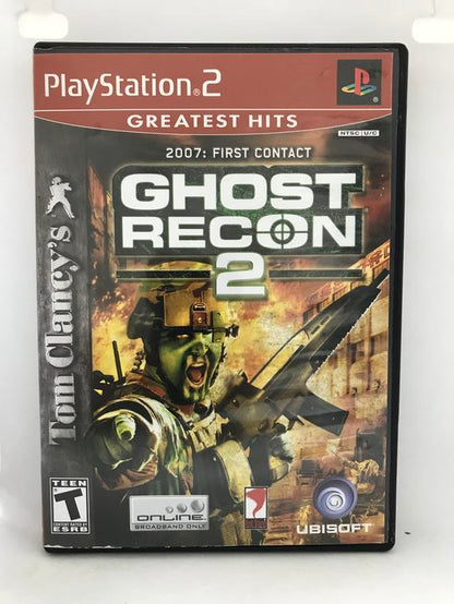 TOM CLANCY'S GHOST RECON 2 FIRST CONTACT GREATEST HITS (COMPLETE IN BOX)
