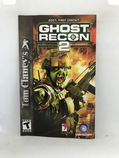 TOM CLANCY'S GHOST RECON 2 FIRST CONTACT GREATEST HITS (COMPLETE IN BOX)