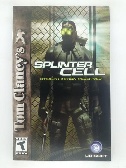 TOM CLANCY'S SPLINTER CELL GREATEST HITS (COMPLETE IN BOX)
